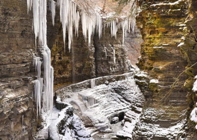 January - Frowning Cliff Falls